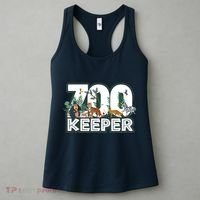 Zookeeper Wild Woods Jungle Tropical Forest Animals Theme Women's Tank Top thumb 3