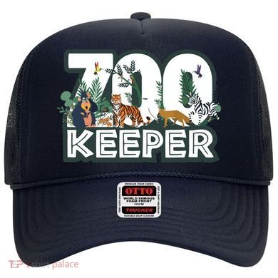 Zookeeper Wild Woods Jungle Tropical Forest Animals Theme Hat