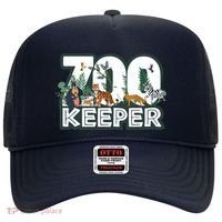Zookeeper Wild Woods Jungle Tropical Forest Animals Theme Hat thumb 0