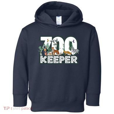 Zookeeper Wild Woods Jungle Tropical Forest Animals Theme Toddler Hoodie
