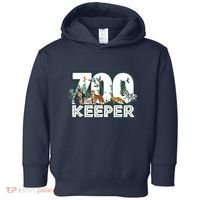 Zookeeper Wild Woods Jungle Tropical Forest Animals Theme Toddler Hoodie thumb 0