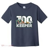 Zookeeper Wild Woods Jungle Tropical Forest Animals Theme Toddler T-Shirt thumb 0