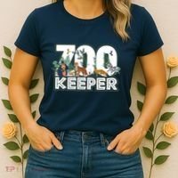 Zookeeper Wild Woods Jungle Tropical Forest Animals Theme Women's T-Shirt thumb 2