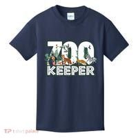Zookeeper Wild Woods Jungle Tropical Forest Animals Theme Kids T-Shirt thumb 0