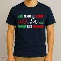 Zan Zendegi Azadi Persian Woman Life Freedom T-Shirt thumb 3