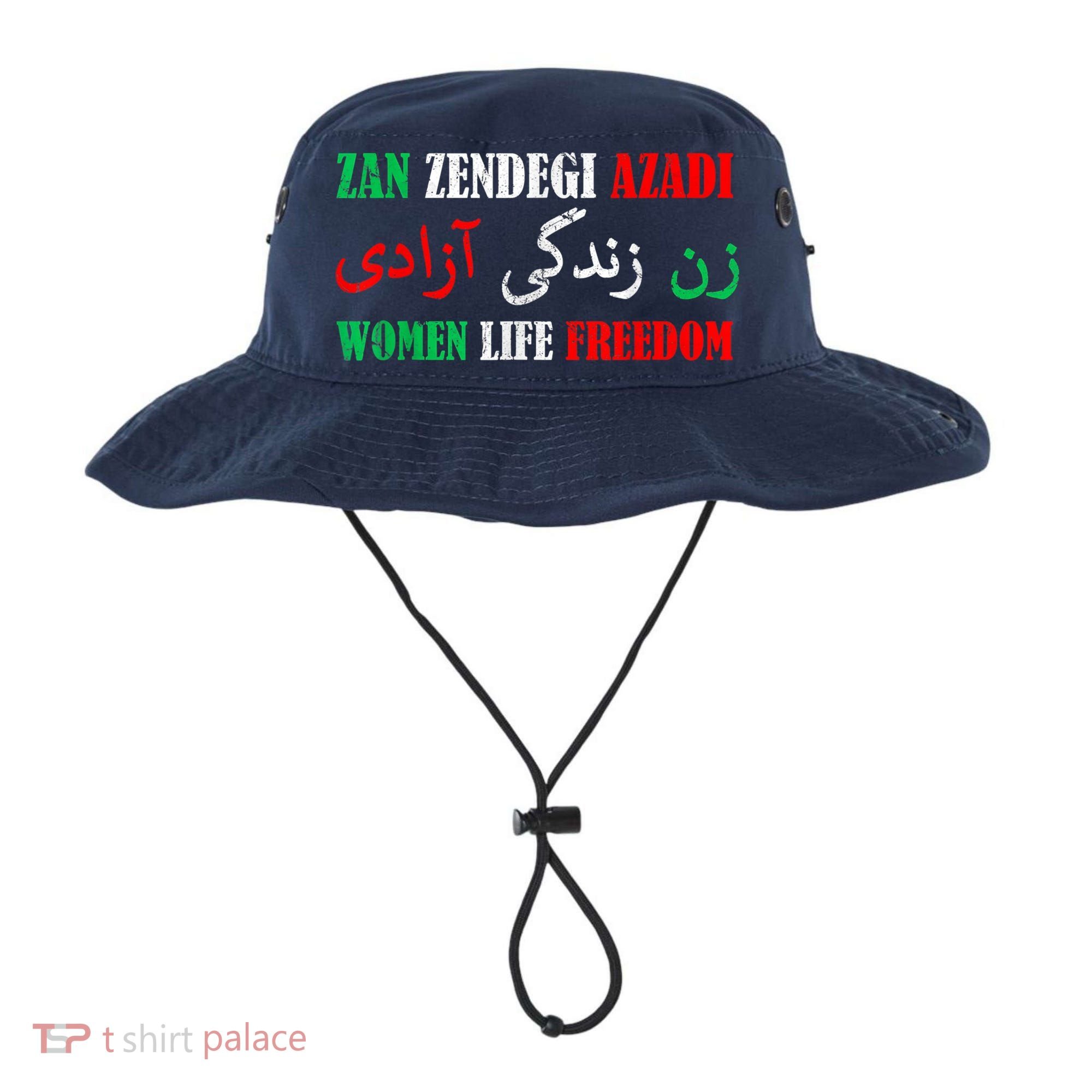 Zan Zendegi Azadi Persian Woman Life Freedom Bucket Hat
