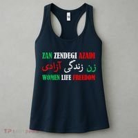 Zan Zendegi Azadi Persian Woman Life Freedom Women's Tank Top thumb 3