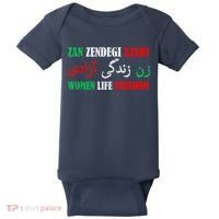 Zan Zendegi Azadi Persian Woman Life Freedom Baby Bodysuit thumb 0