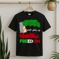 Zan Zendegi Azadi Iran Persian Woman Life Hair Freedom White T-Shirt thumb 2