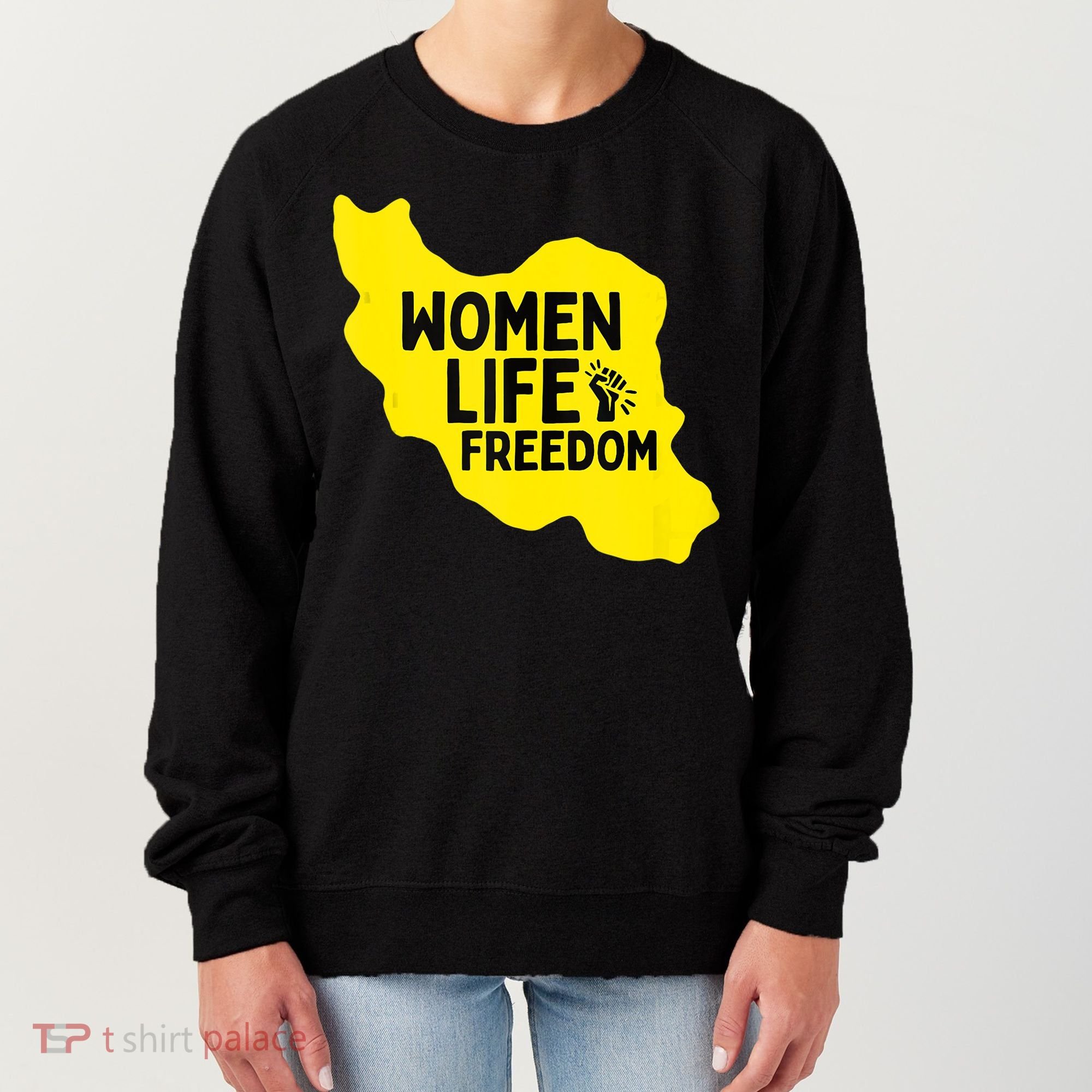 Zan Zindgi Azadi Women Life Freedom Women's Sweatshirt