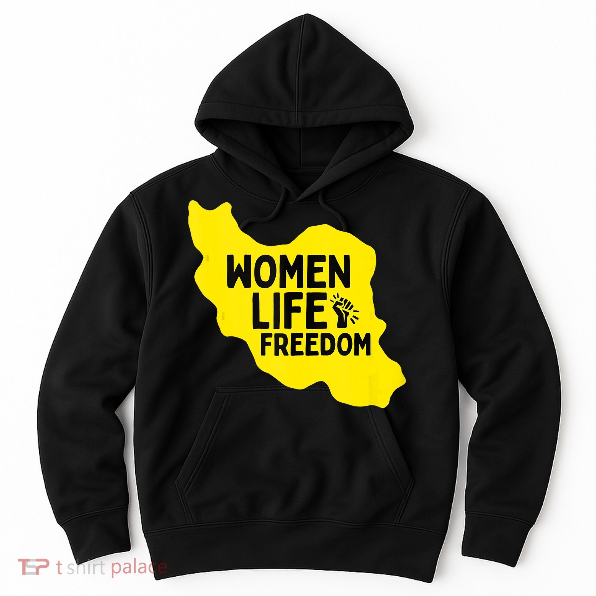 Zan Zindgi Azadi Women Life Freedom Hoodie