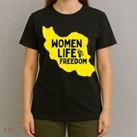 Zan Zindgi Azadi Women Life Freedom T-Shirt thumb 4