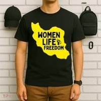 Zan Zindgi Azadi Women Life Freedom T-Shirt thumb 6