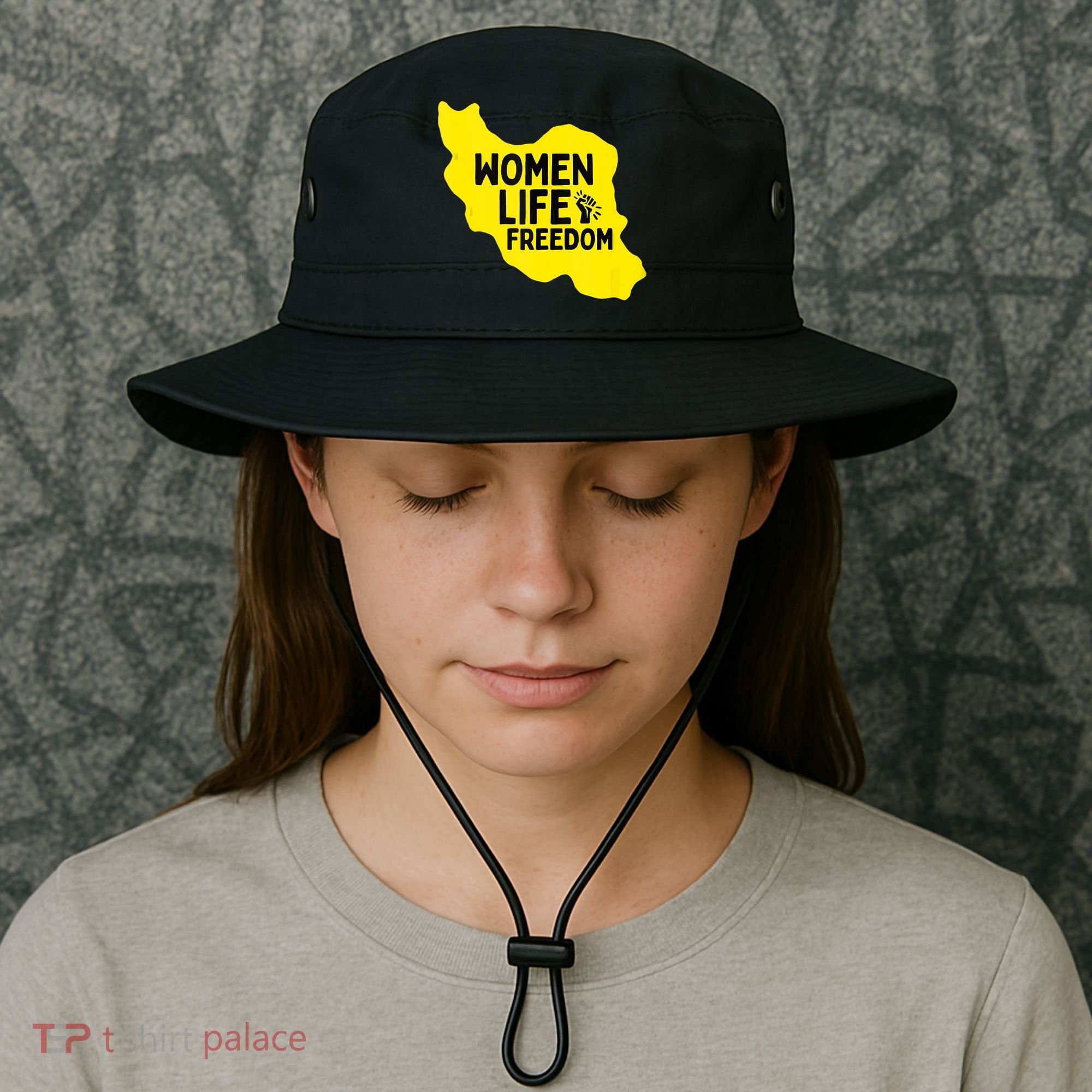 Zan Zindgi Azadi Women Life Freedom Bucket Hat