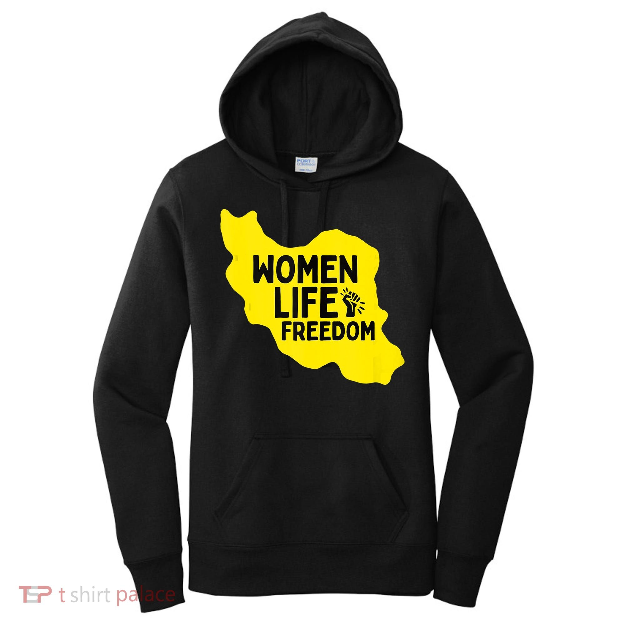 Zan Zindgi Azadi Women Life Freedom Women's Hoodie
