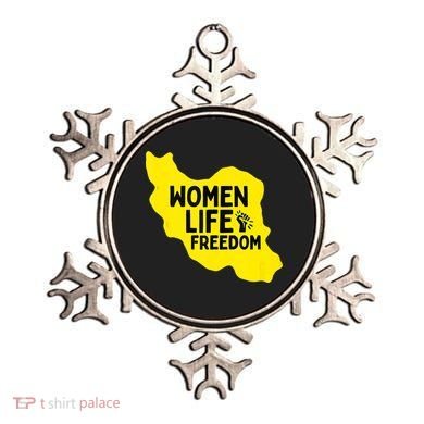 Zan Zindgi Azadi Women Life Freedom Ornament
