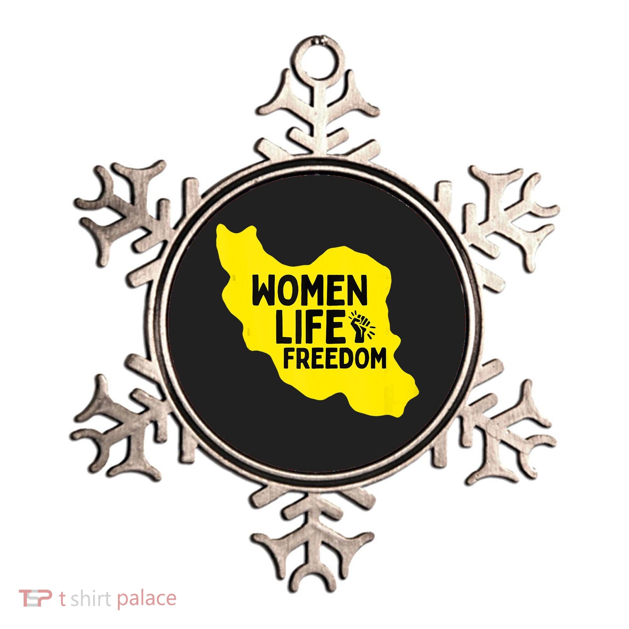 Zan Zindgi Azadi Women Life Freedom Ornament