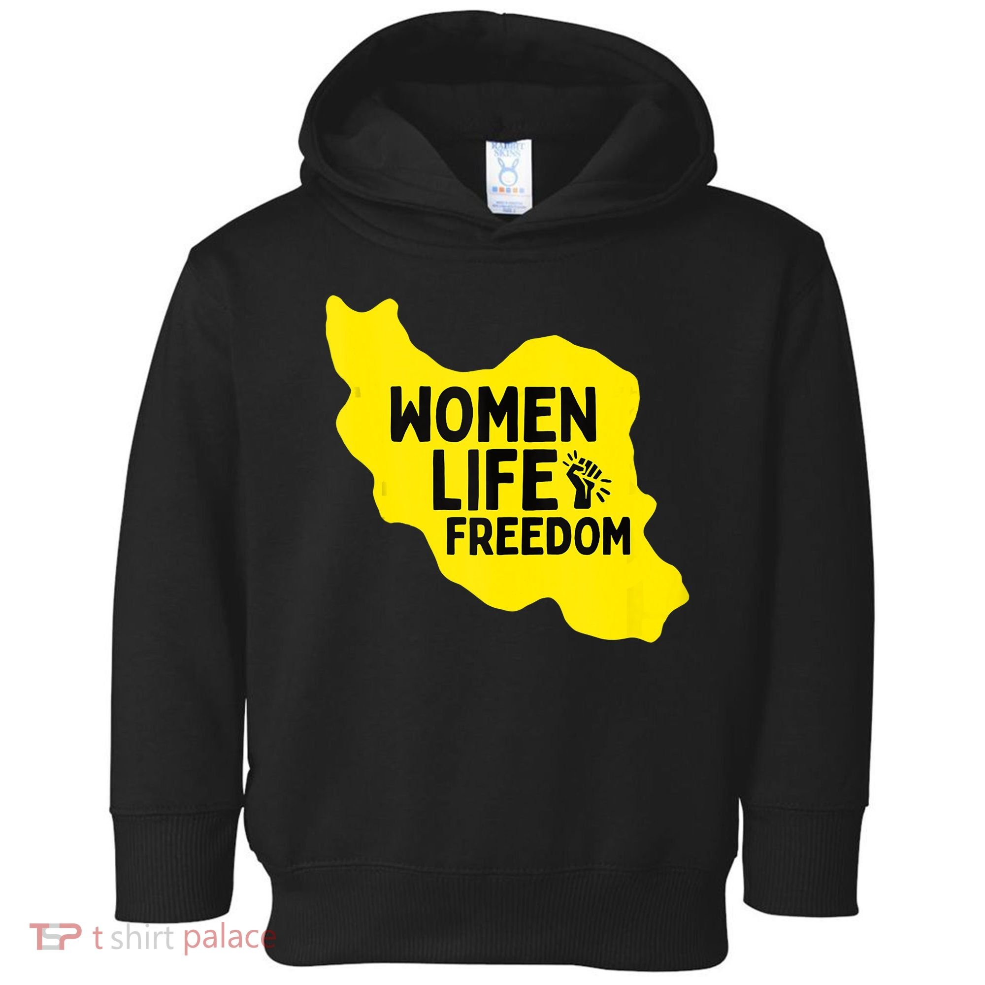 Zan Zindgi Azadi Women Life Freedom Toddler Hoodie