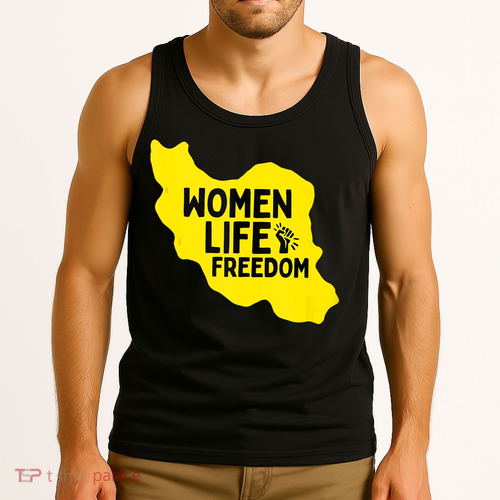 Zan Zindgi Azadi Women Life Freedom Tank Top