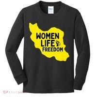 Zan Zindgi Azadi Women Life Freedom Kids Long Sleeve Shirt thumb 0