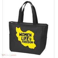 Zan Zindgi Azadi Women Life Freedom Tote Bag thumb 3