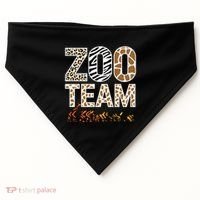 Zookeeper Zoo Animals Wildlife USA-Made Doggie Bandana thumb 0