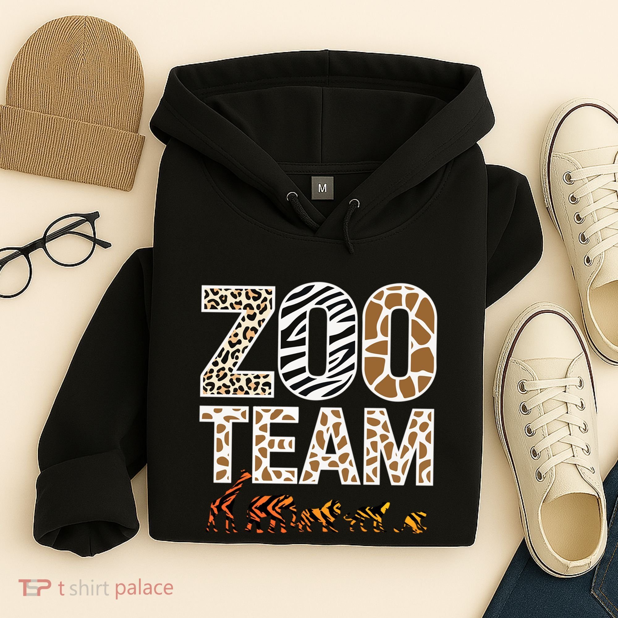 Zookeeper Zoo Animals Wildlife Hoodie