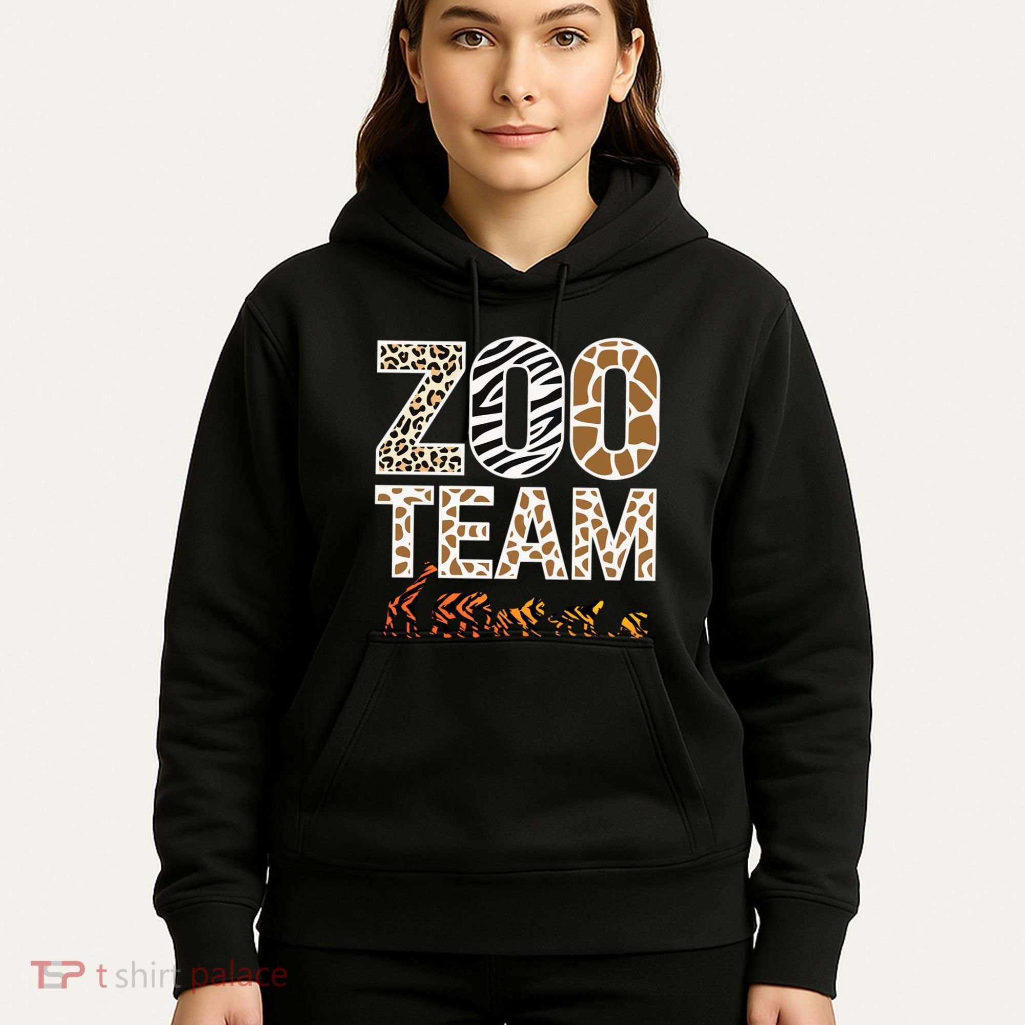 Zookeeper Zoo Animals Wildlife Hoodie