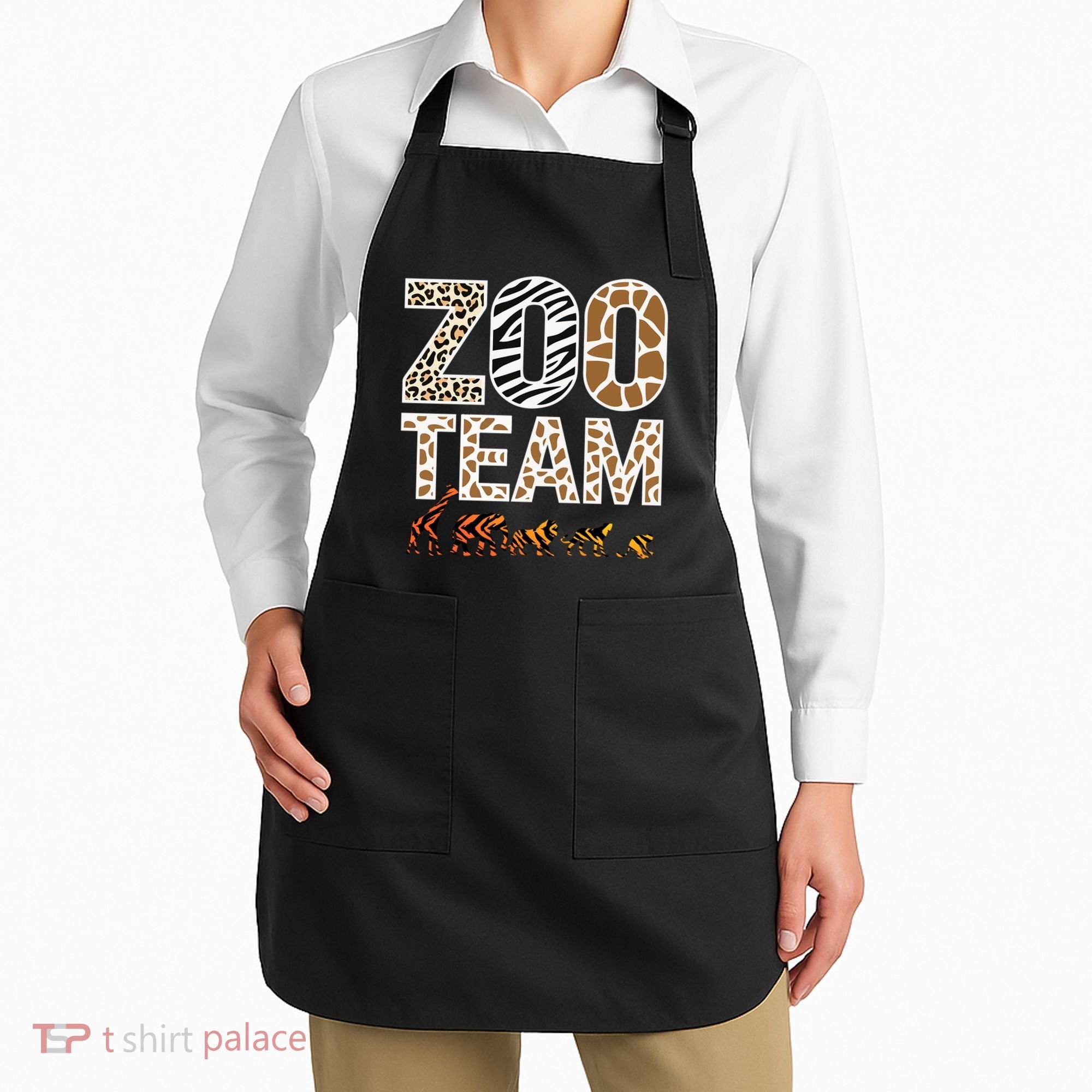 Zookeeper Zoo Animals Wildlife Apron