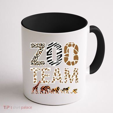 Zookeeper Zoo Animals Wildlife Coffee Mug back