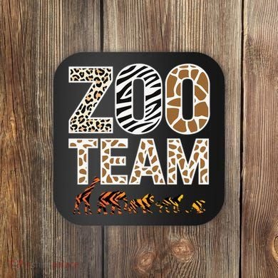 Zookeeper Zoo Animals Wildlife Coaster