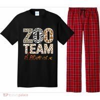 Zookeeper Zoo Animals Wildlife Pajama Set thumb 0