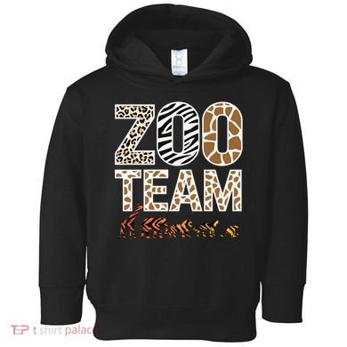 Zookeeper Zoo Animals Wildlife Toddler Hoodie