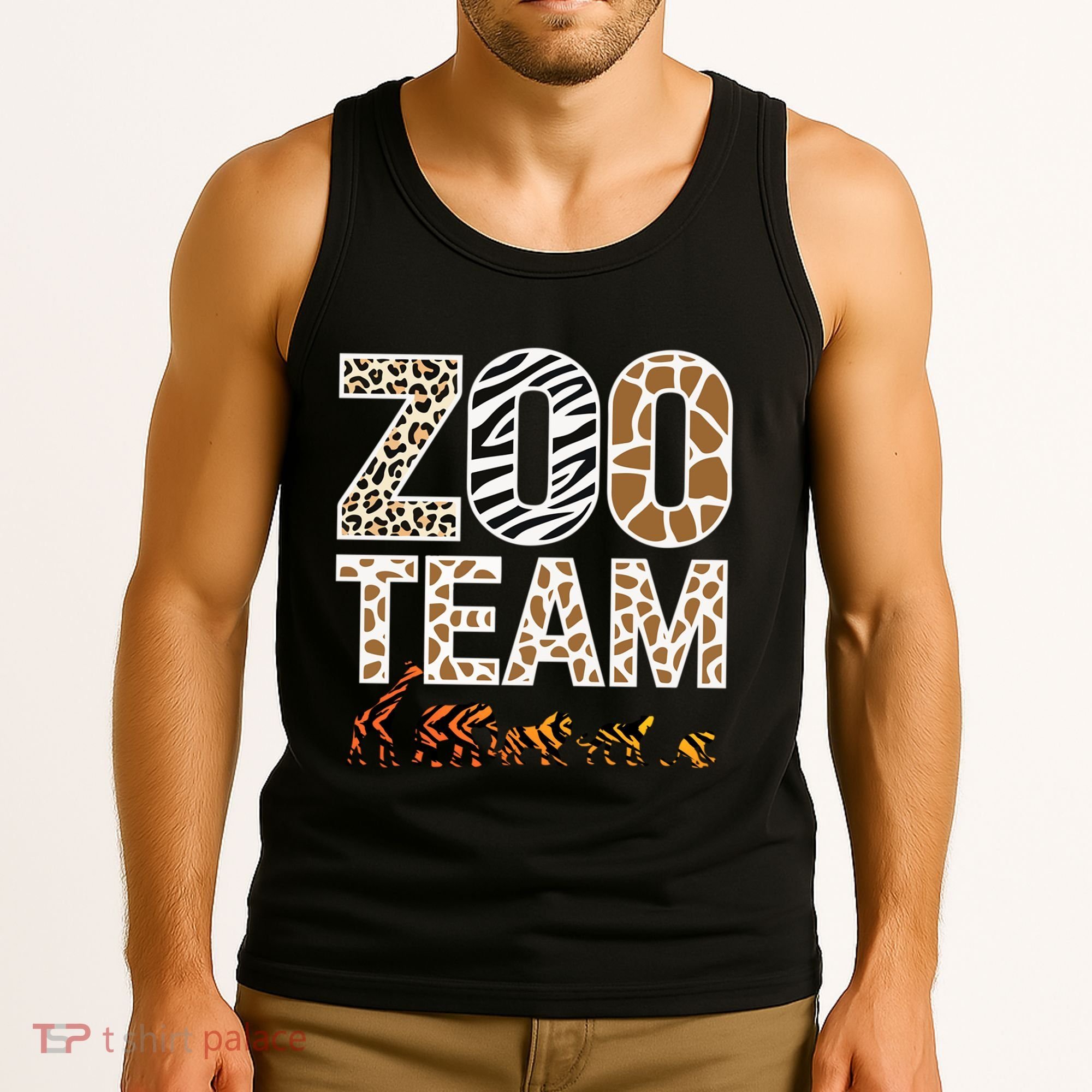 Zookeeper Zoo Animals Wildlife Tank Top