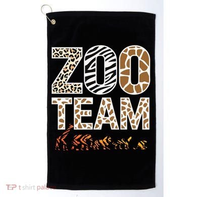 Zookeeper Zoo Animals Wildlife Golf Towel