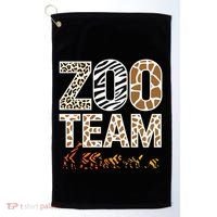 Zookeeper Zoo Animals Wildlife Golf Towel thumb 0
