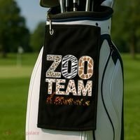 Zookeeper Zoo Animals Wildlife Golf Towel thumb 2