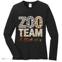 Zookeeper Zoo Animals Wildlife Women's Long Sleeve Shirt thumb 0