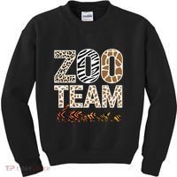 Zookeeper Zoo Animals Wildlife Kids Sweatshirt thumb 0
