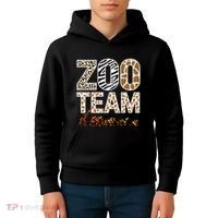Zookeeper Zoo Animals Wildlife Kids Hoodie thumb 4