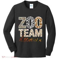 Zookeeper Zoo Animals Wildlife Kids Long Sleeve Shirt thumb 0