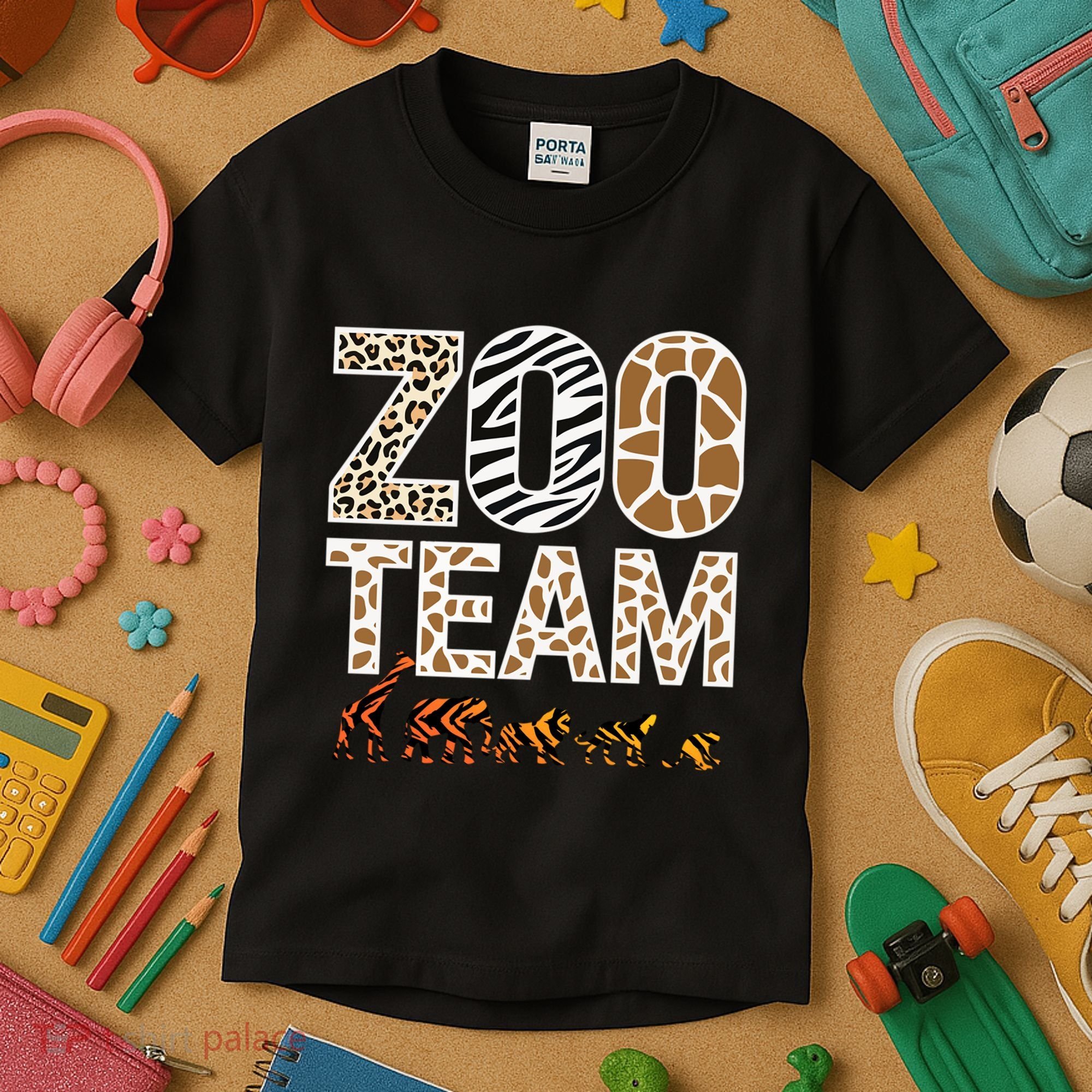 Zookeeper Zoo Animals Wildlife Kids T-Shirt