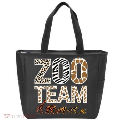 Zookeeper Zoo Animals Wildlife Tote Bag