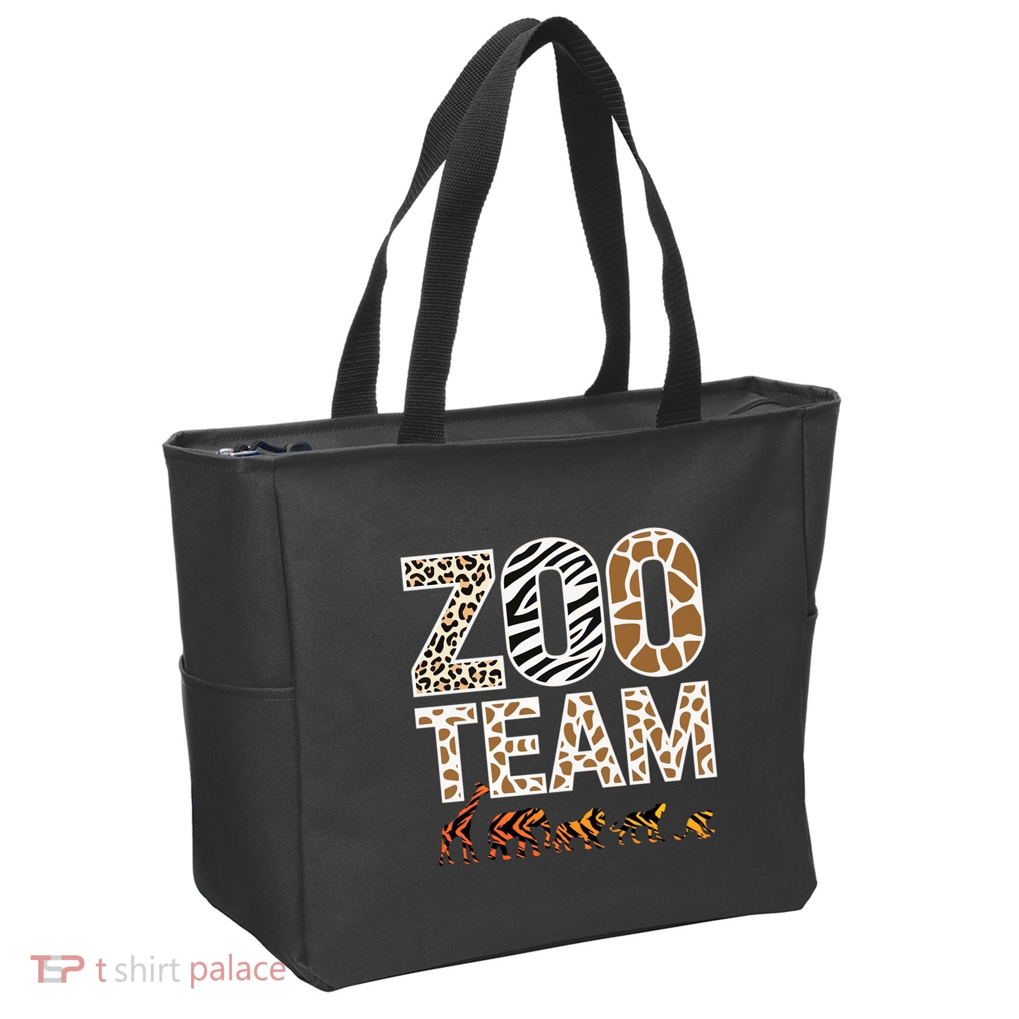 Zookeeper Zoo Animals Wildlife Tote Bag