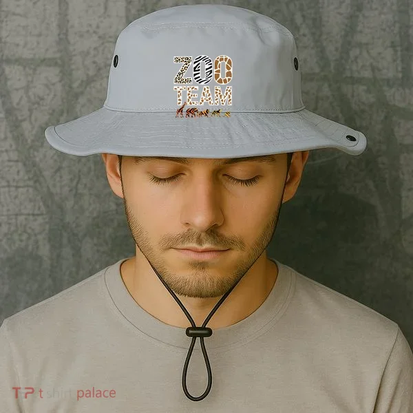 Zookeeper Zoo Animals Wildlife Bucket Hat