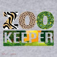 Zookeeper Zoo Animals Zoo Keeper Zoos Women's Racerback Cropped Tank thumb 2