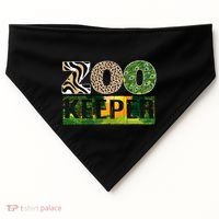 Zookeeper Zoo Animals Zoo Keeper Zoos USA-Made Doggie Bandana thumb 0