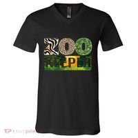 Zookeeper Zoo Animals Zoo Keeper Zoos V-Neck T-Shirt thumb 0