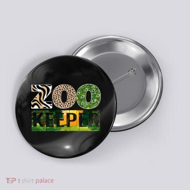 Zookeeper Zoo Animals Zoo Keeper Zoos Button