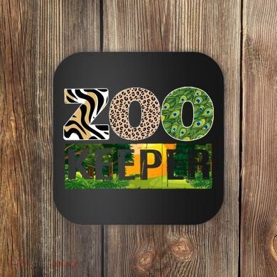 Zookeeper Zoo Animals Zoo Keeper Zoos Coaster